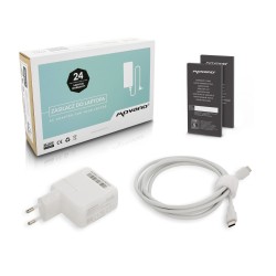 Zasilacz Movano 30W USB type C USB-C (white) | PartsPC.pl
