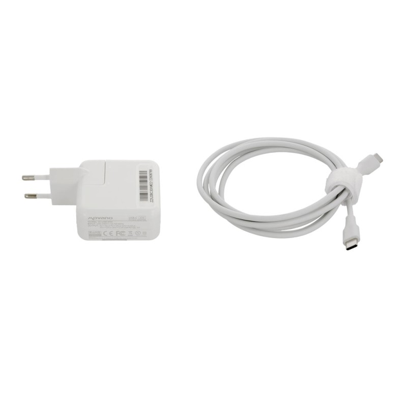 Zasilacz Movano 30W USB type C USB-C (white) | PartsPC.pl