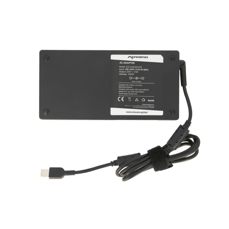 Zasilacz Movano 20v 15a (prostokątny 11.0x4.5 pin -... | PartsPC.pl