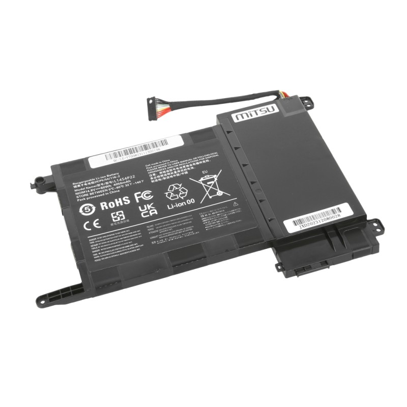 Bateria Mitsu do Lenovo IdeaPad Y700, Y700-15 | PartsPC.pl