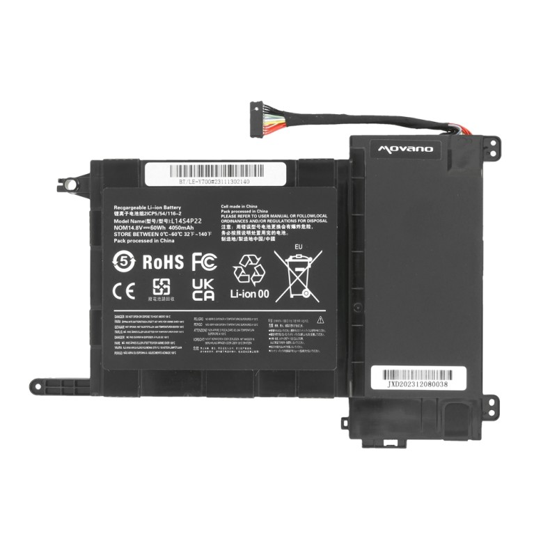 Bateria Movano do Lenovo IdeaPad Y700, Y700-15 | PartsPC.pl