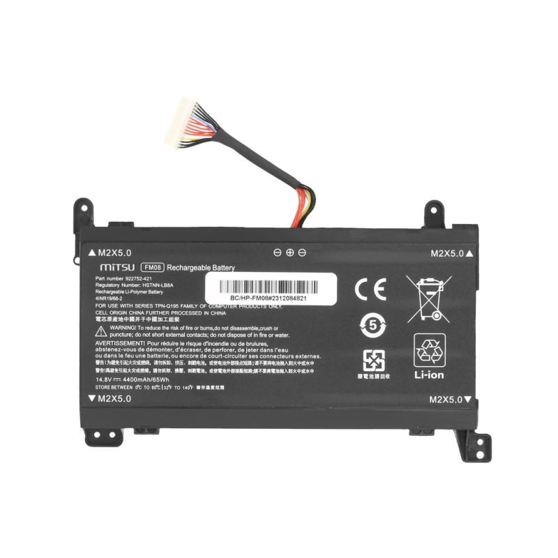 Bateria Mitsu do HP Omen 17-AN (16 PIN) | PartsPC.pl