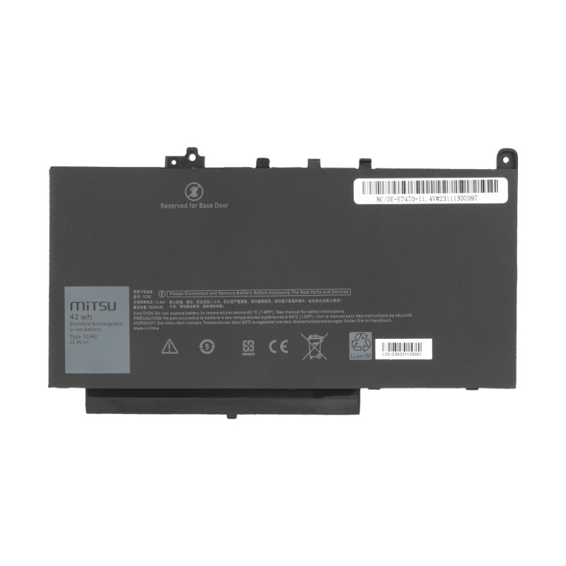 Bateria Mitsu do Dell Latitude E7270, E7470 - 11.4V | PartsPC.pl