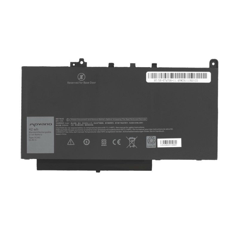 Bateria Movano do Dell Latitude E7270, E7470 - 11.4V | PartsPC.pl