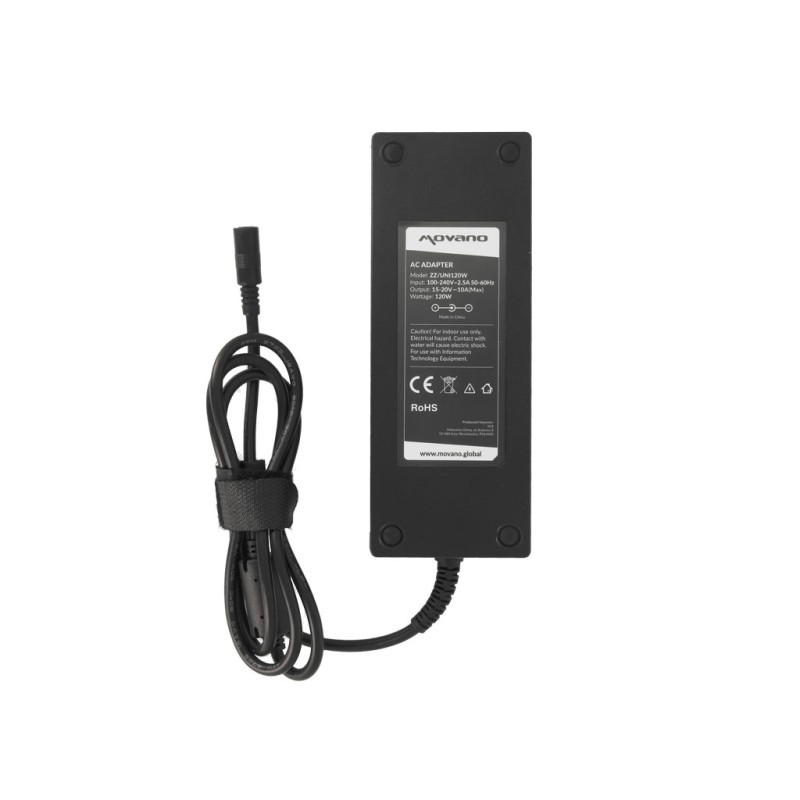 Zasilacz Movano uniwersalny 120W - 10 wtyków | PartsPC.pl