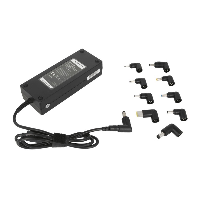 Zasilacz Movano uniwersalny 120W - 10 wtyków | PartsPC.pl