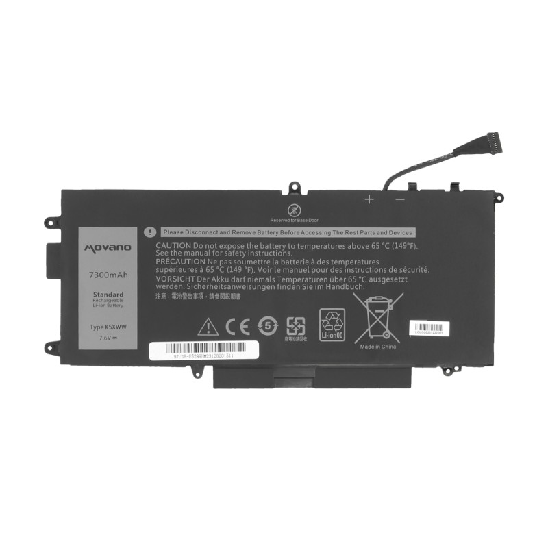 Bateria Movano do Dell Latitude E5289 (7300mAh) | PartsPC.pl