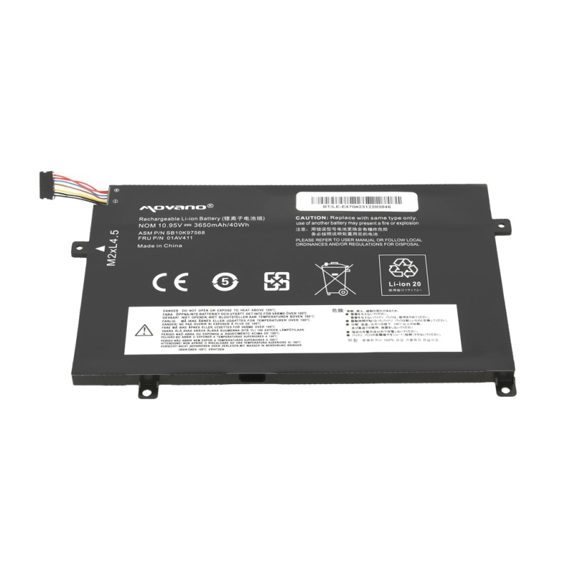 Bateria Movano do Lenovo ThinkPad E470, E475 | PartsPC.pl