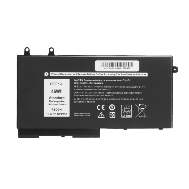 Bateria Mitsu do Dell Latitude 5400, 5410, 5500, 5510 | PartsPC.pl