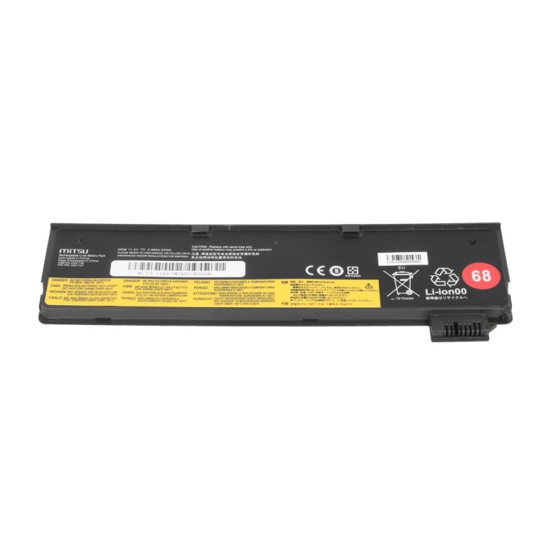 Bateria Mitsu do Lenovo T440, X240 (2200mAh) | PartsPC.pl