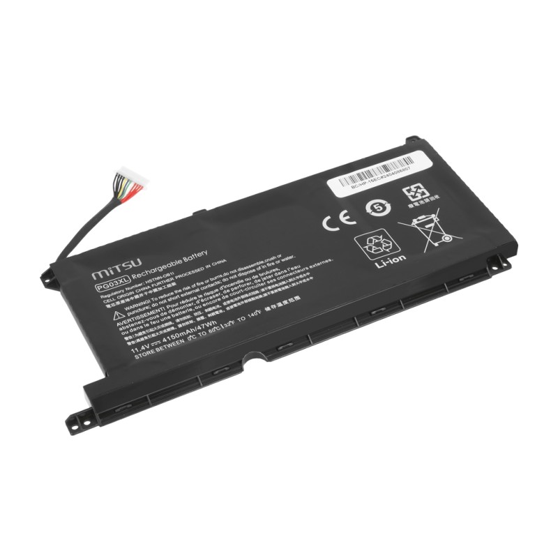 Bateria Mitsu do HP Pavilion Gaming 15-DK, 15-T, 16-A | PartsPC.pl