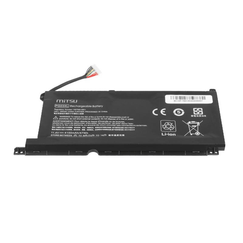 Bateria Mitsu do HP Pavilion Gaming 15-DK, 15-T, 16-A | PartsPC.pl