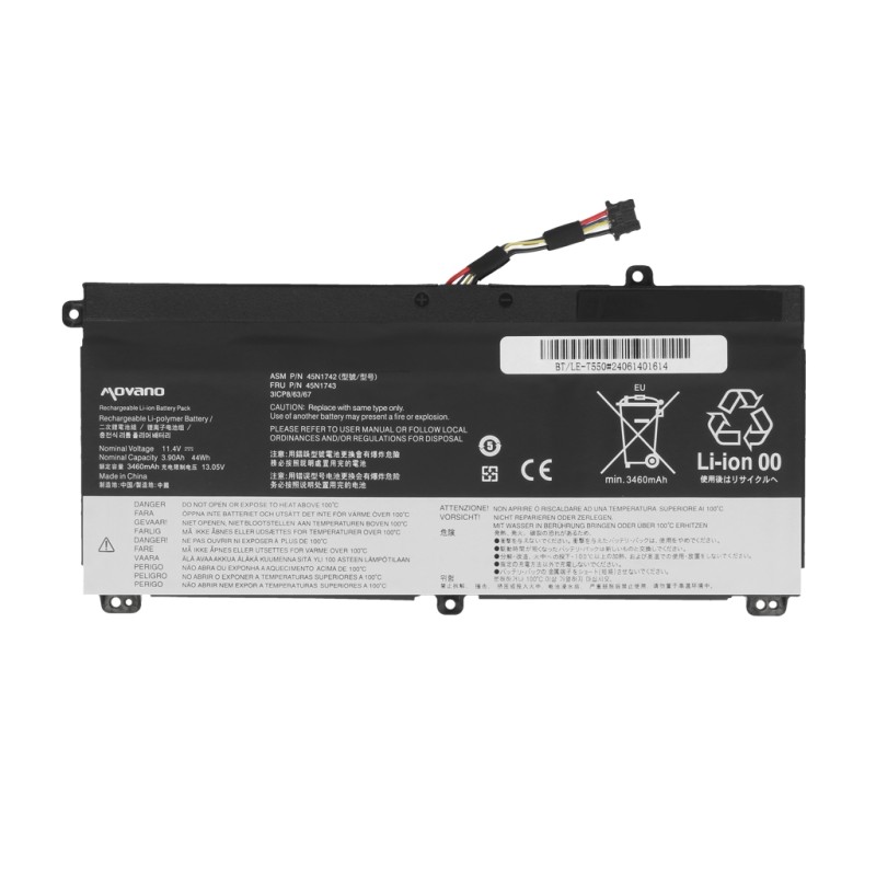 Bateria Movano do Lenovo ThinkPad T550, T560, W550, W550s | PartsPC.pl