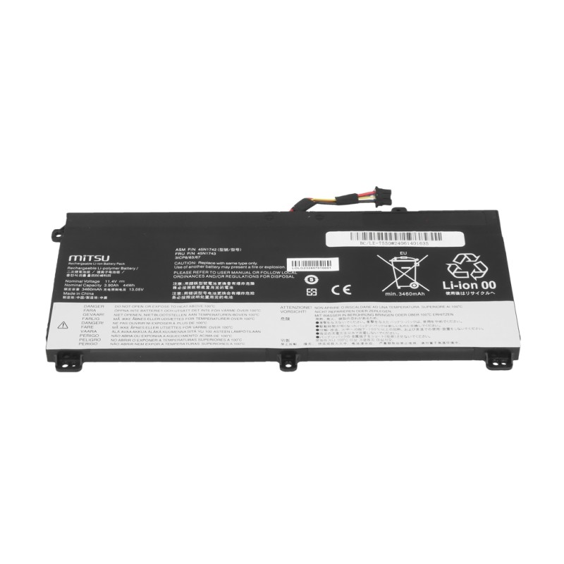Bateria Mitsu do Lenovo ThinkPad T550, T560, W550, W550s | PartsPC.pl