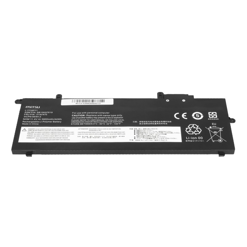 Bateria Mitsu do Lenovo ThinkPad A285, X280 | PartsPC.pl