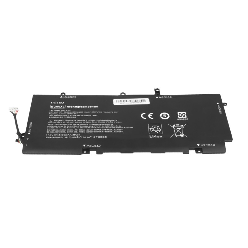 Bateria Mitsu do HP EliteBook Folio 1040 G3 | PartsPC.pl