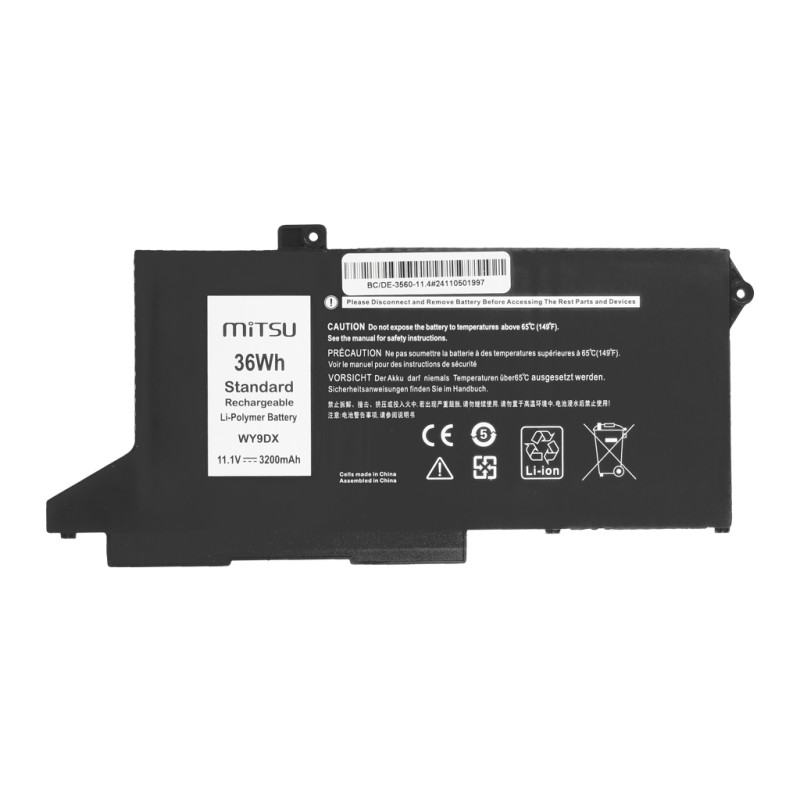 Bateria Mitsu do Dell Latitude 5420, 5520, Precision... | PartsPC.pl
