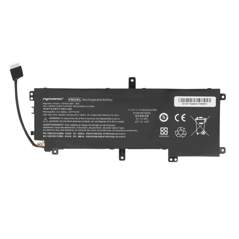 Bateria Movano do HP Envy 15-as - Notebooki akcesoria | PartsPC.pl