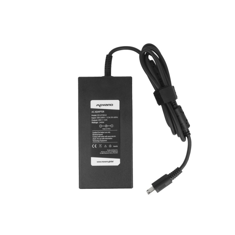 Zasilacz Movano 20v 12a (USB) 240W do MSI | PartsPC.pl