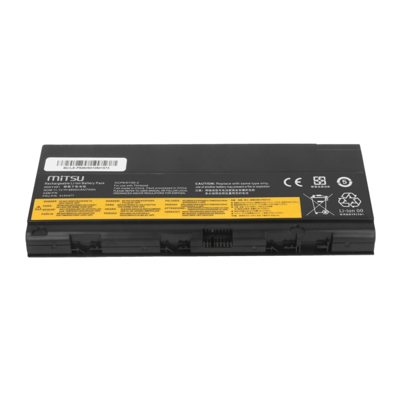 Bateria Mitsu do Lenovo ThinkPad P50, P51, P52 | PartsPC.pl