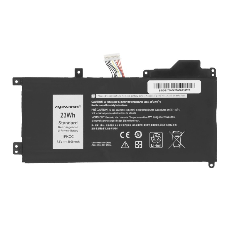 Bateria Movano do Dell Latitude 5295 2-in-1, 7200 | PartsPC.pl