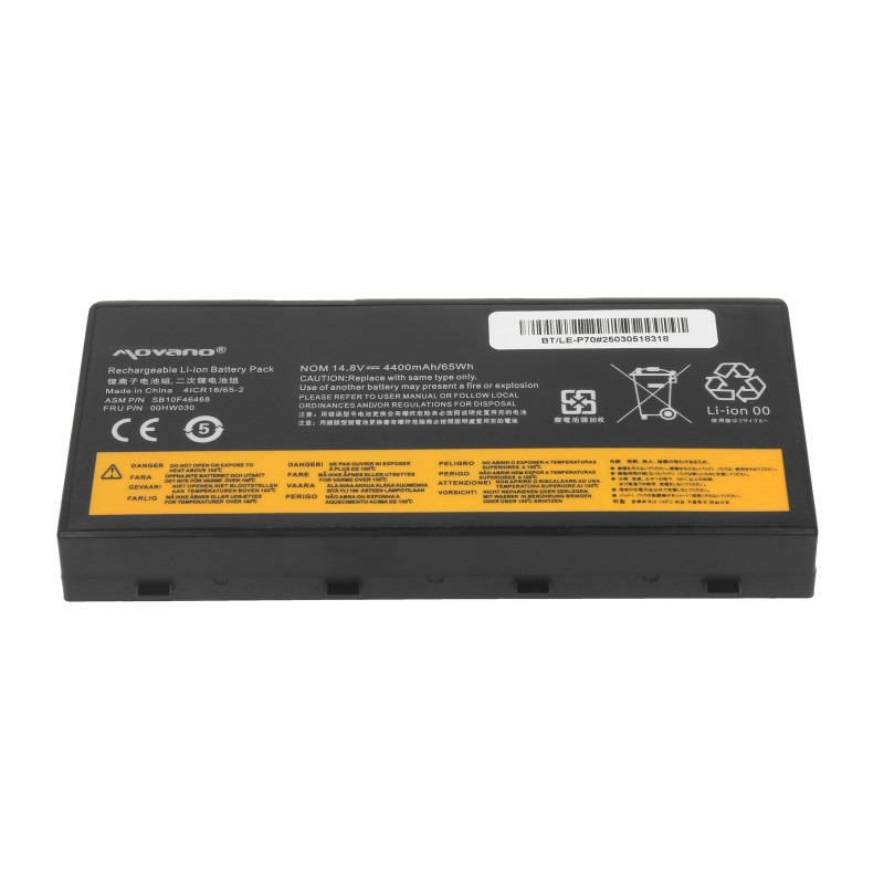 Bateria Movano do Lenovo ThinkPad P70, P71 | PartsPC.pl