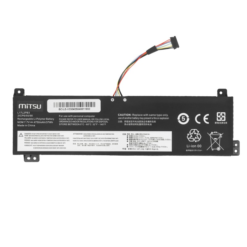 Bateria Mitsu do Lenovo V130-15IGM, V330-15IKB | PartsPC.pl