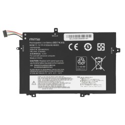 Bateria Mitsu do Lenovo ThinkPad L14, L15, L480, L580 | PartsPC.pl