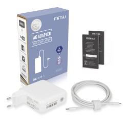 Zasilacz Mitsu 87W USB type C USB-C (white) | PartsPC.pl