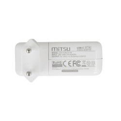 Zasilacz Mitsu 87W USB type C USB-C (white) | PartsPC.pl