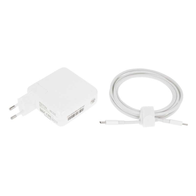 Zasilacz Mitsu 61W USB type C USB-C (white) | PartsPC.pl