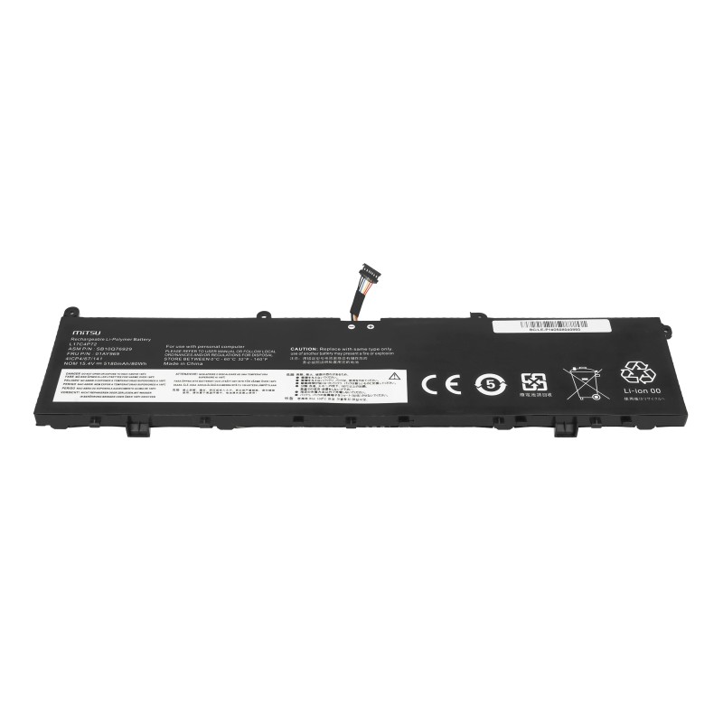 Bateria Mitsu do Lenovo ThinkPad P1, X1 Extreme (Gen 1... | PartsPC.pl