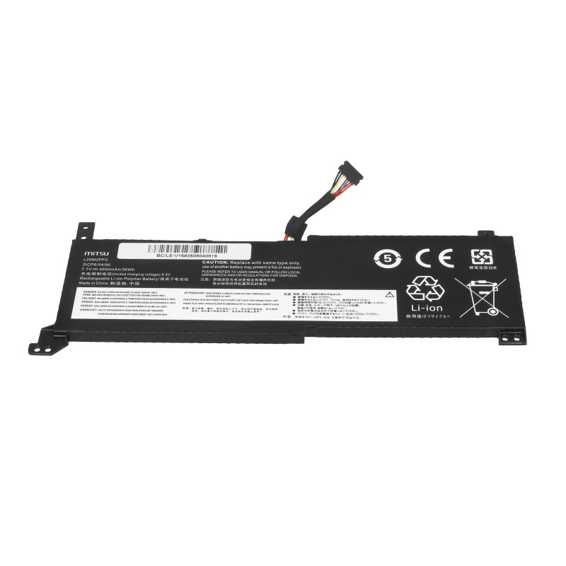 Bateria Mitsu do Lenovo V14 V15 V17, IdeaPad 3 | PartsPC.pl