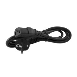 Kabel komputerowy 3-żyłowy (trapez) - do PC i UPS [200... | PartsPC.pl