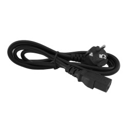 Kabel komputerowy 3-żyłowy (trapez) - do PC i UPS [200... | PartsPC.pl