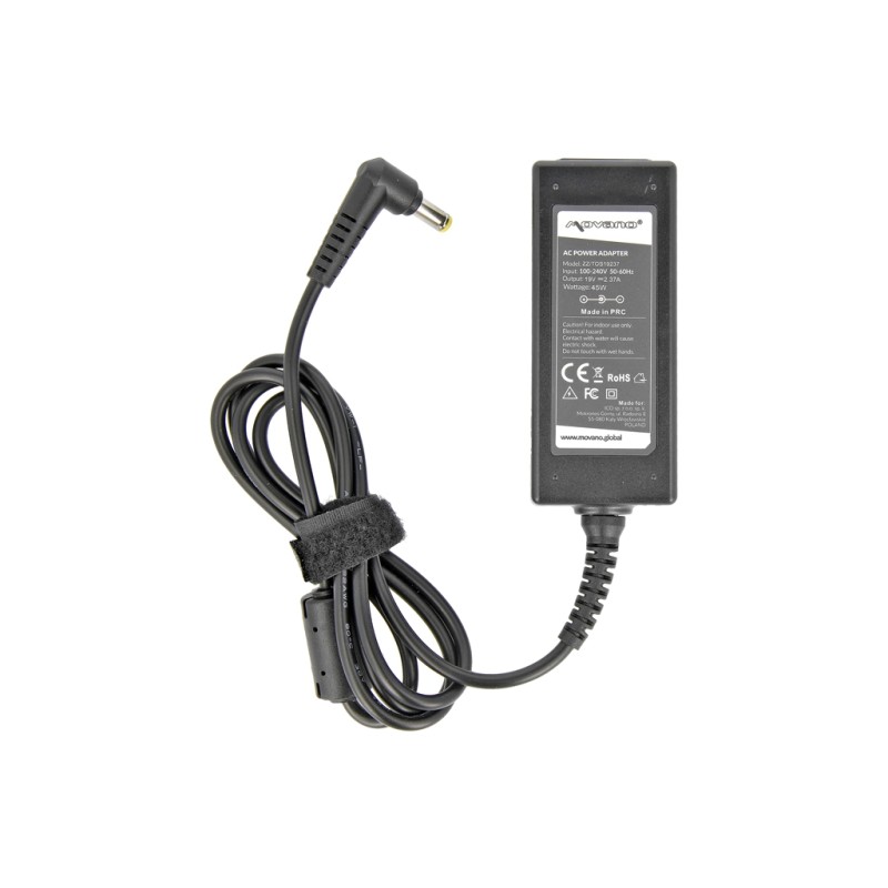 Zasilacz Movano 19v 2.37a (5.5x2.5) 45W do Toshiba, Asus | PartsPC.pl