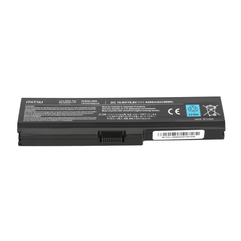 Bateria Mitsu do Toshiba L700, L730, L750 | PartsPC.pl