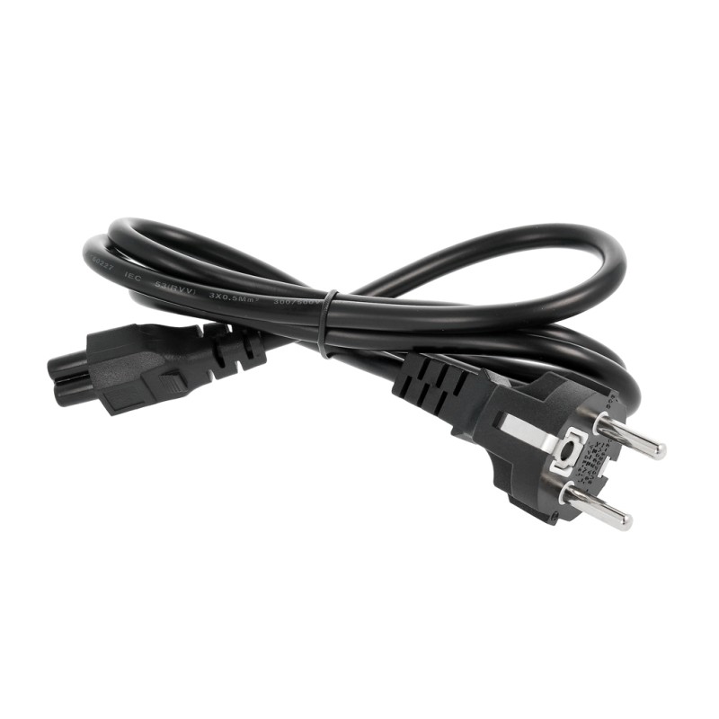 Kabel zasilający 3-żyłowy (koniczynka / miki) [200 szt... | PartsPC.pl