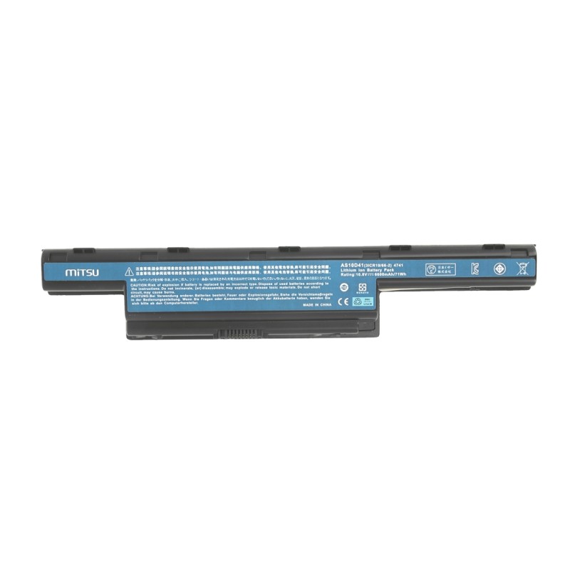 Bateria Mitsu do Acer Aspire 4551, 4741, 5741 (6600mAh) | PartsPC.pl