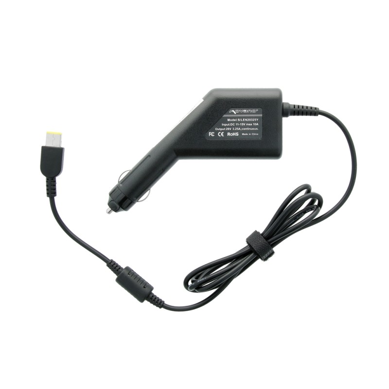 Zasilacz samochodowy Movano 20v 3.25a (prostokątny... | PartsPC.pl