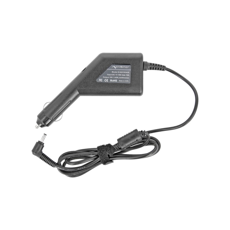 Zasilacz samochodowy Movano 19v 3.42a (4.0x1.35) 65W do... | PartsPC.pl