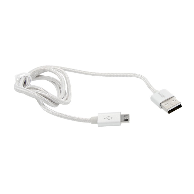 Kabel ROMOSS micro USB (ładowanie, komunikacja) - silver... | PartsPC.pl