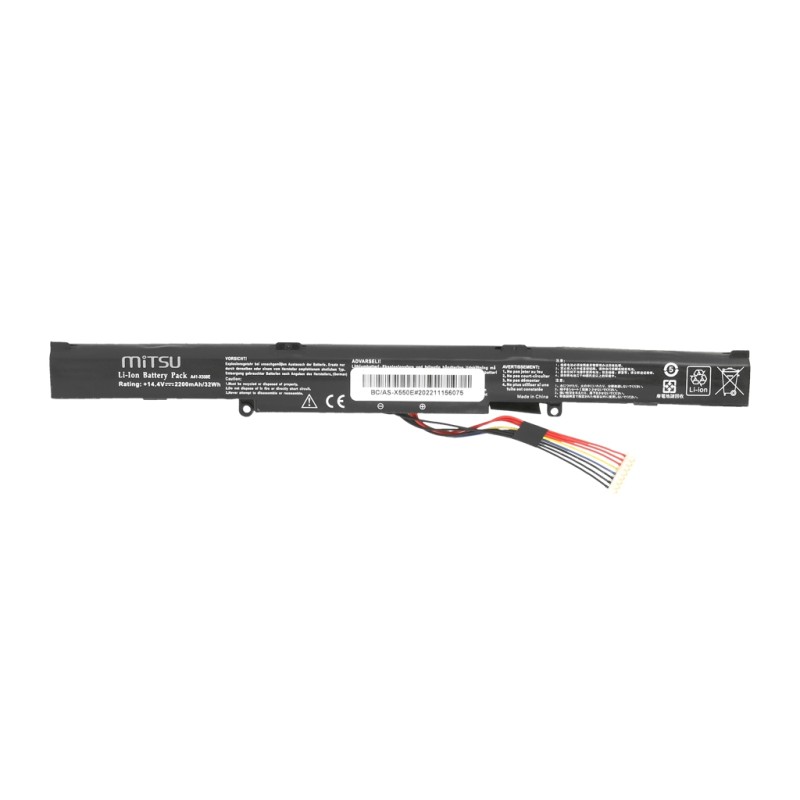 Bateria Mitsu do Asus A550E, K550E - Notebooki akcesoria | PartsPC.pl