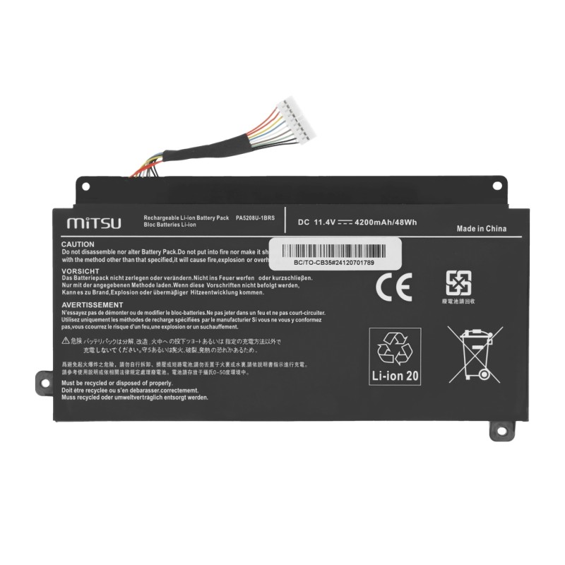 Bateria Mitsu do Toshiba ChromeBook CB35 | PartsPC.pl