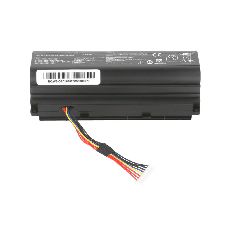 Bateria Mitsu do Asus G751, GFX71 - Notebooki akcesoria | PartsPC.pl