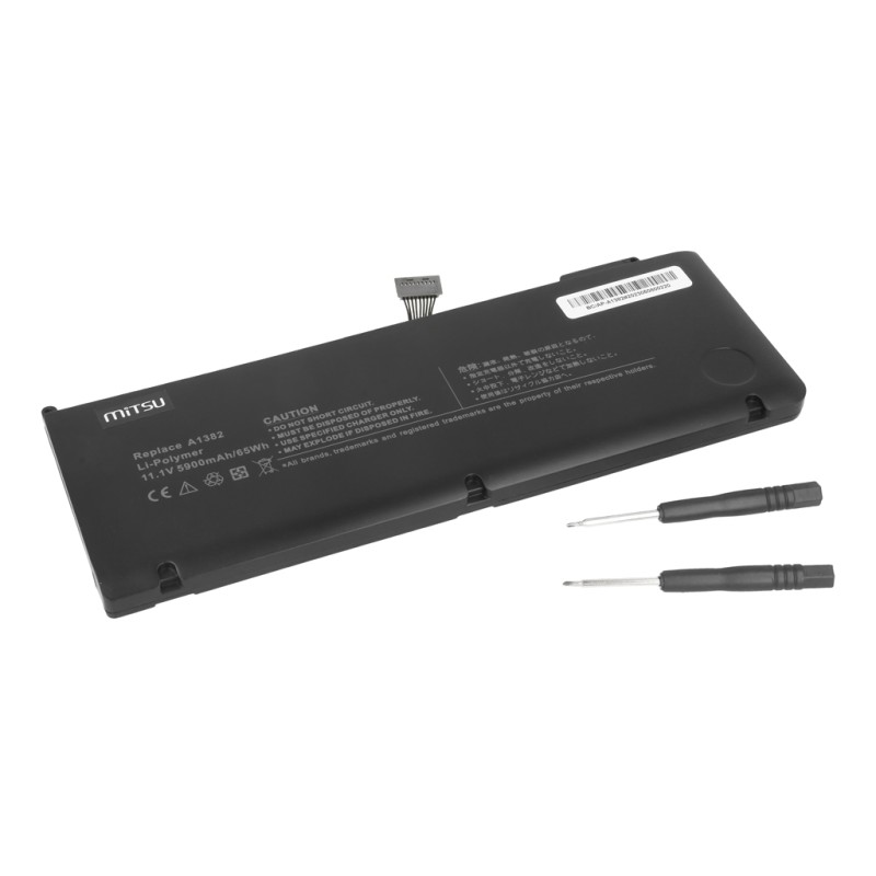 Bateria Mitsu do Apple A1382 - Notebooki akcesoria | PartsPC.pl