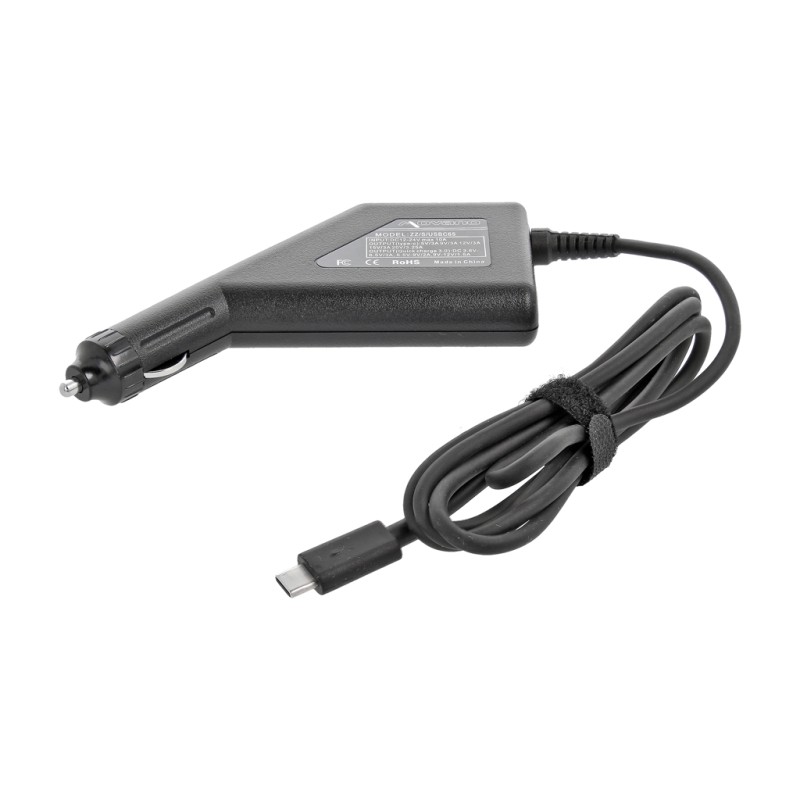 Zasilacz samochodowy Movano 65W USB type C USB-C | PartsPC.pl