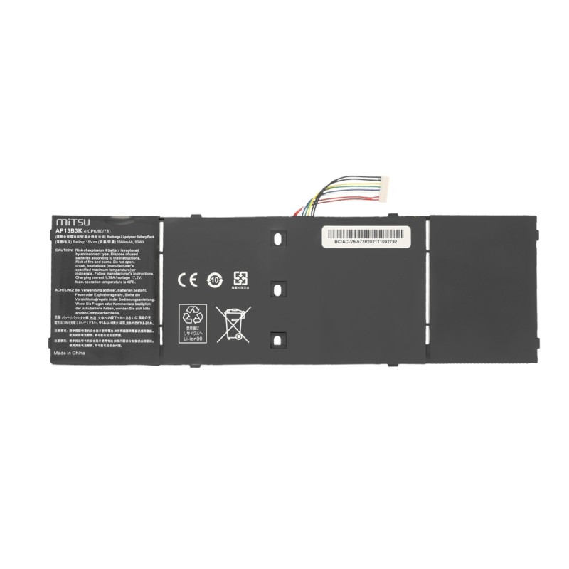 Bateria Mitsu do Acer Aspire V5-572 - Notebooki akcesoria | PartsPC.pl