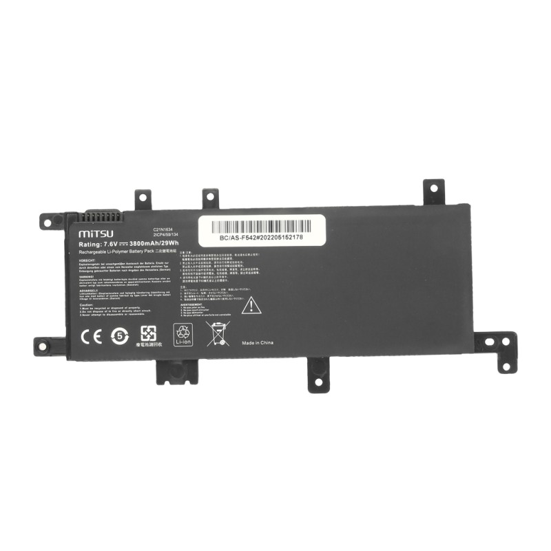 Bateria Mitsu do Asus F542 - Notebooki akcesoria | PartsPC.pl
