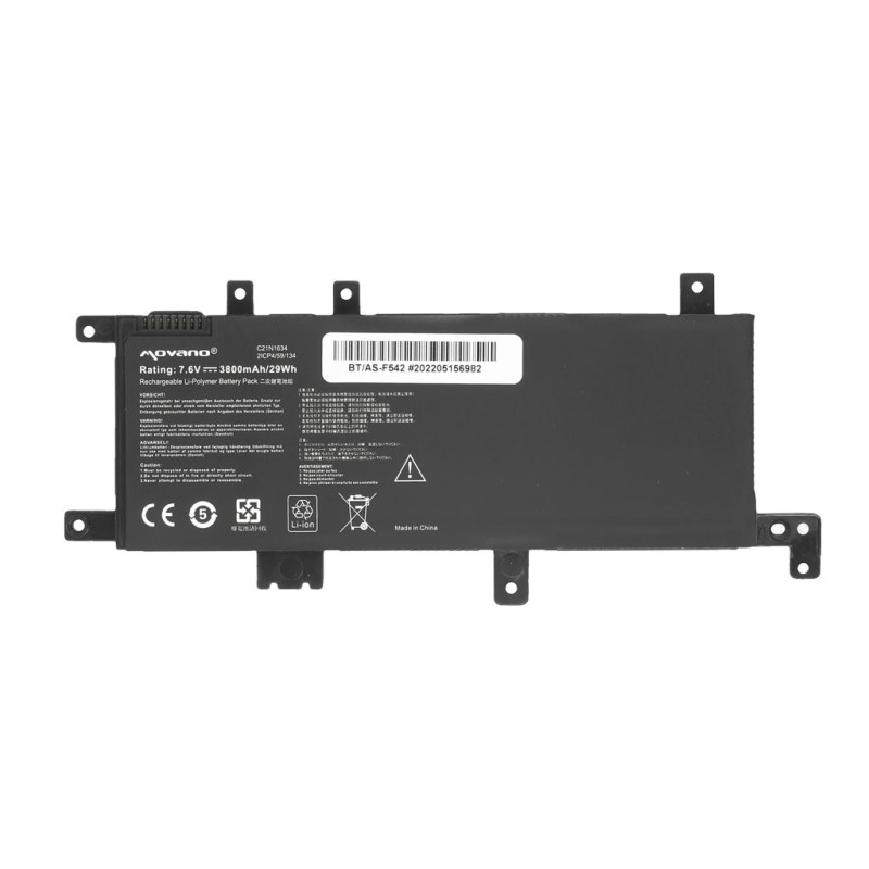 Bateria Movano do Asus F542 - Notebooki akcesoria | PartsPC.pl